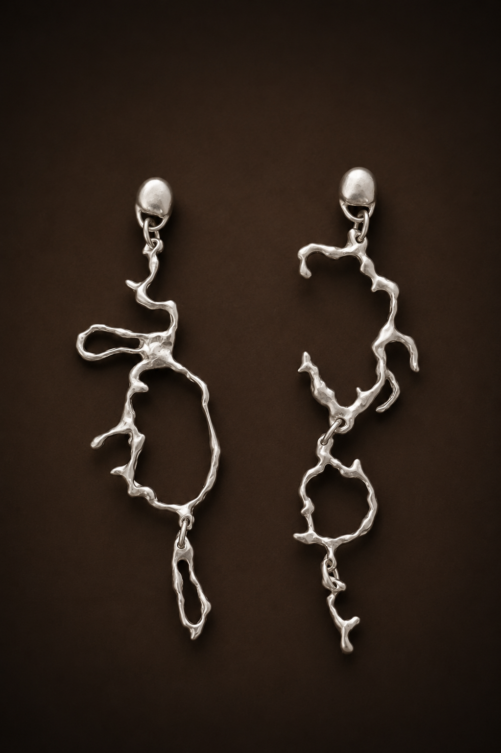 tendril earrings
