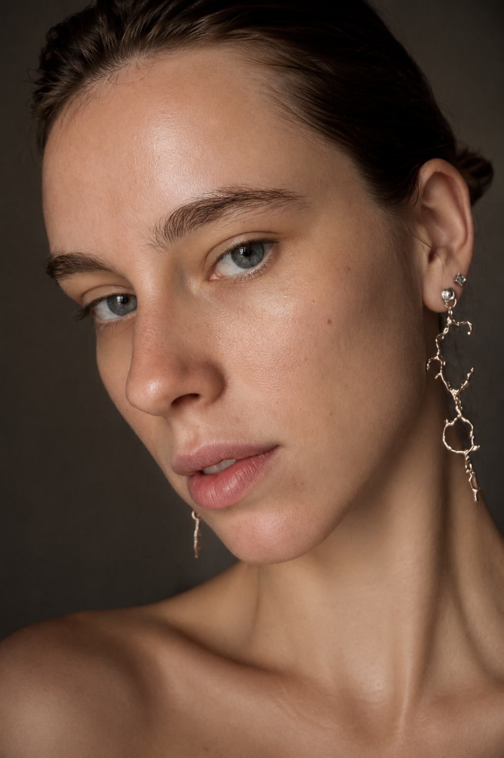 tendril earrings
